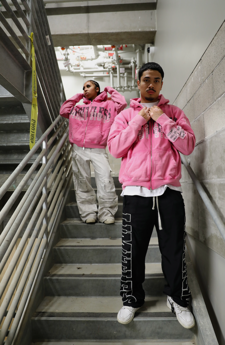 "BUBBLEGUM STONE" Zip Up