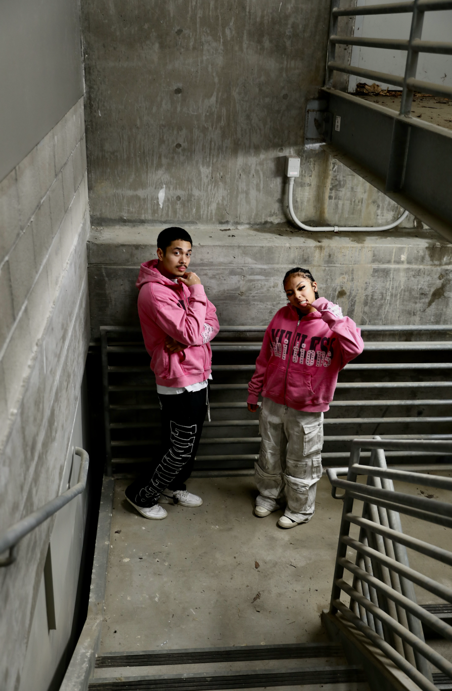 "BUBBLEGUM STONE" Zip Up