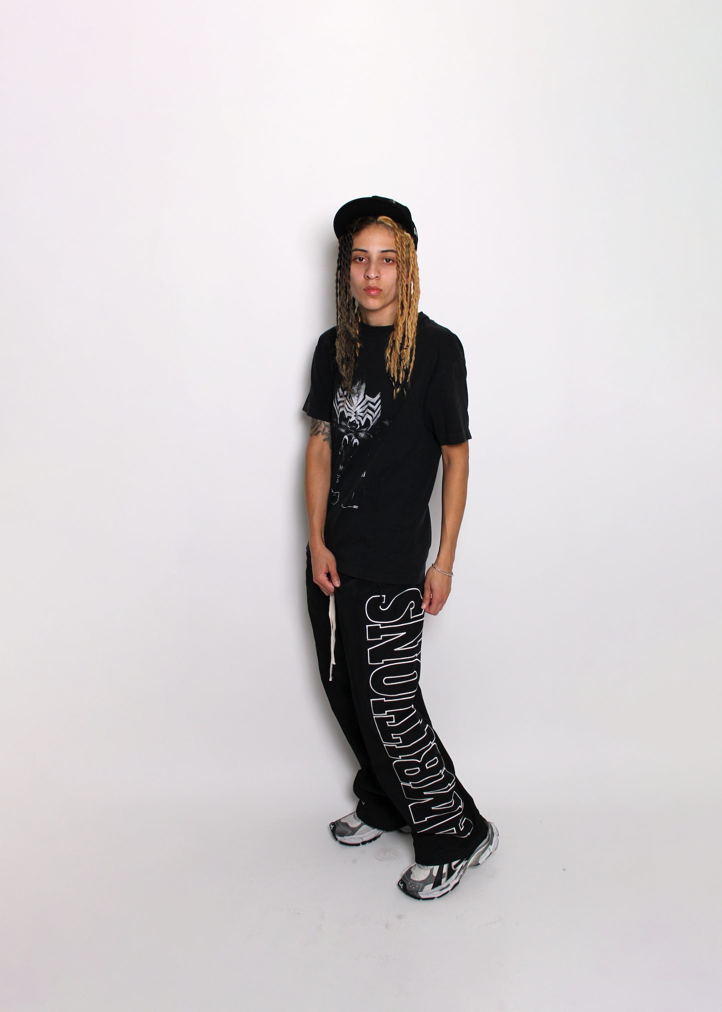 "LA" Nylon Track Pants