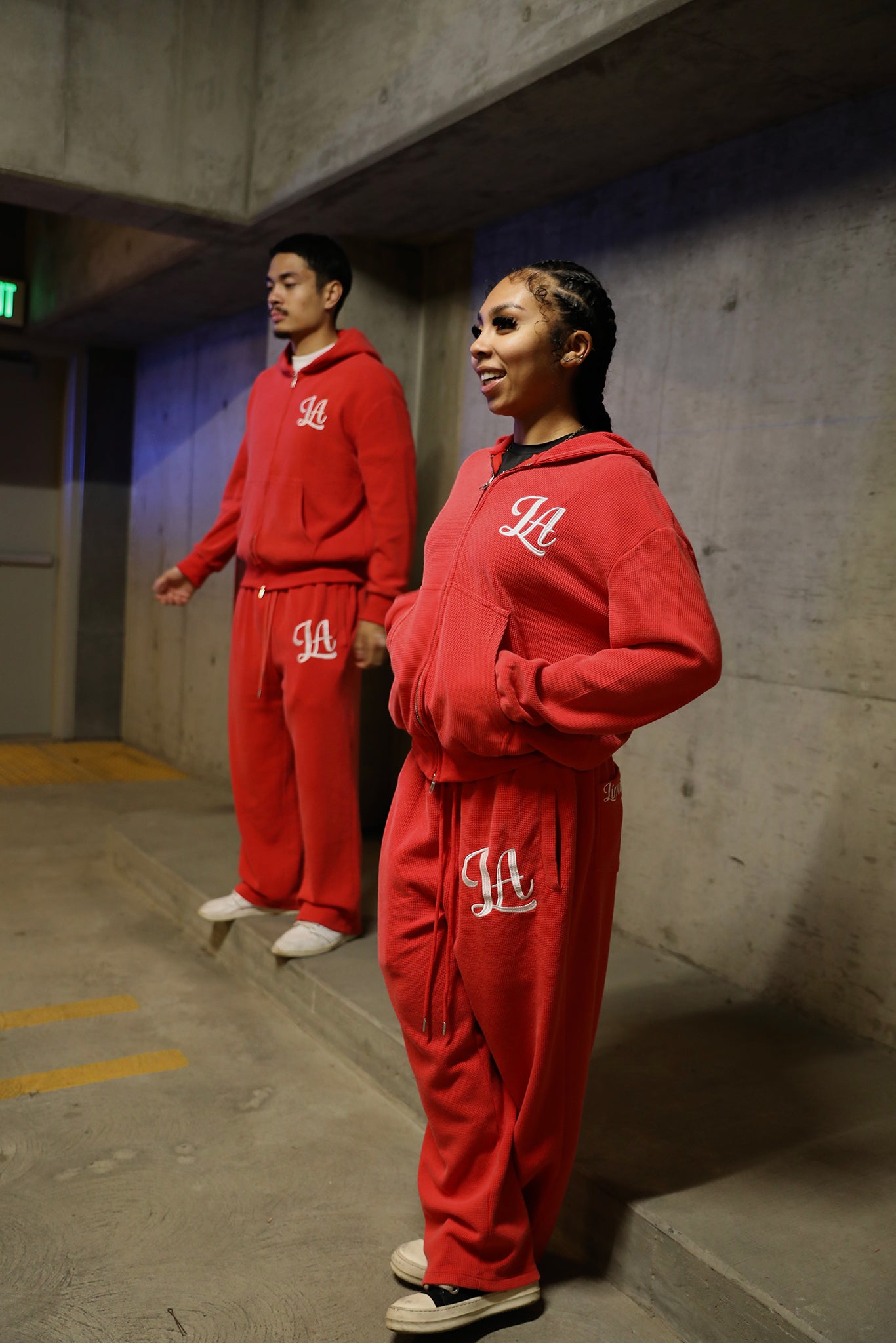 "ROSE LOUNGE" Sweatsuit