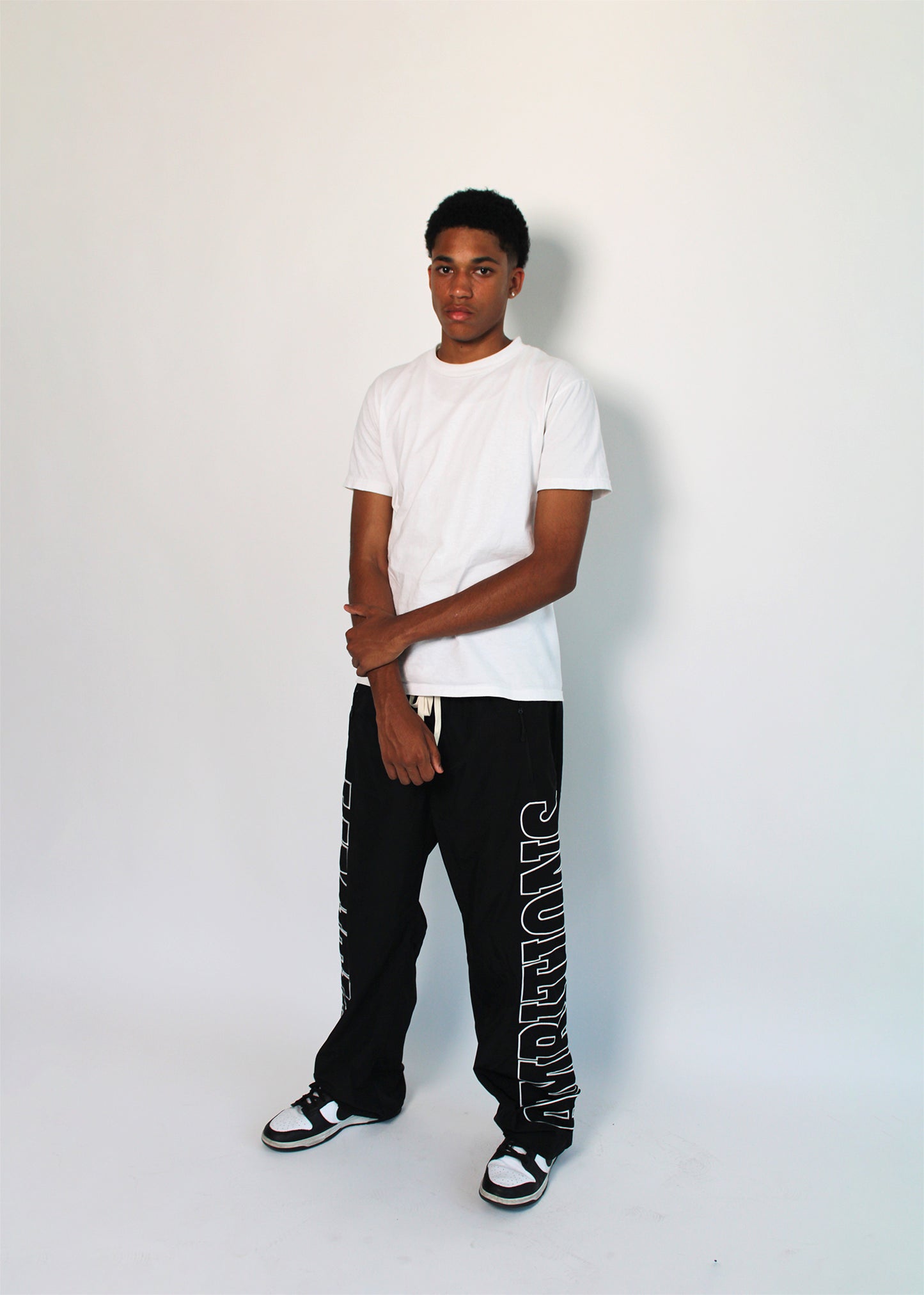 "LA" Nylon Track Pants