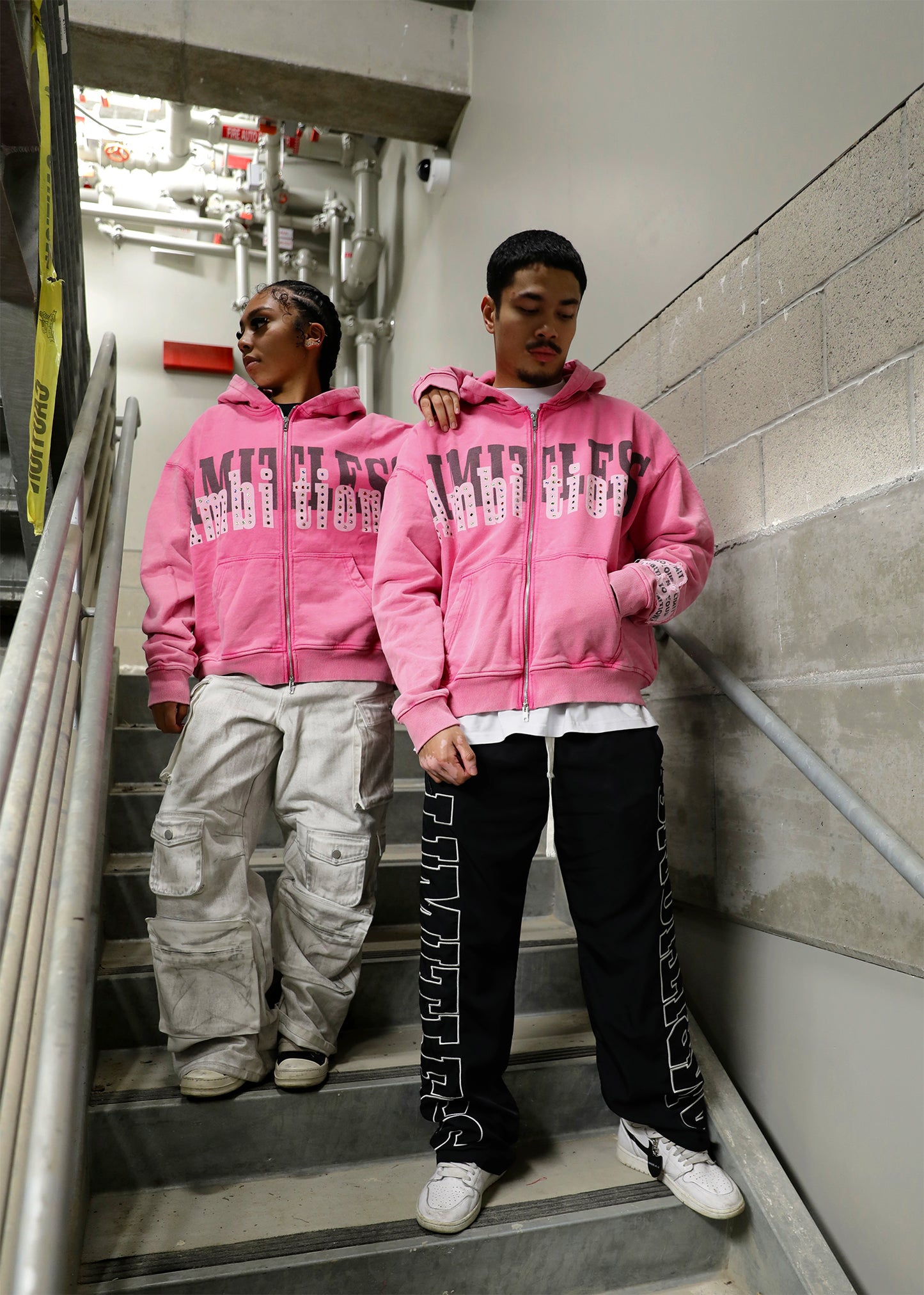 "BUBBLEGUM STONE" Zip Up